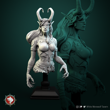 Demon Hunter Bust